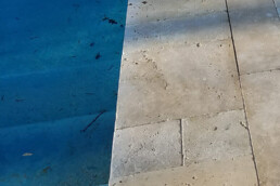 travertine pool deck and some of the pool